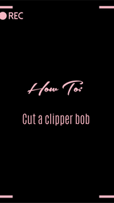 HOW TO: Cut a clipper Bob (UPDATED)