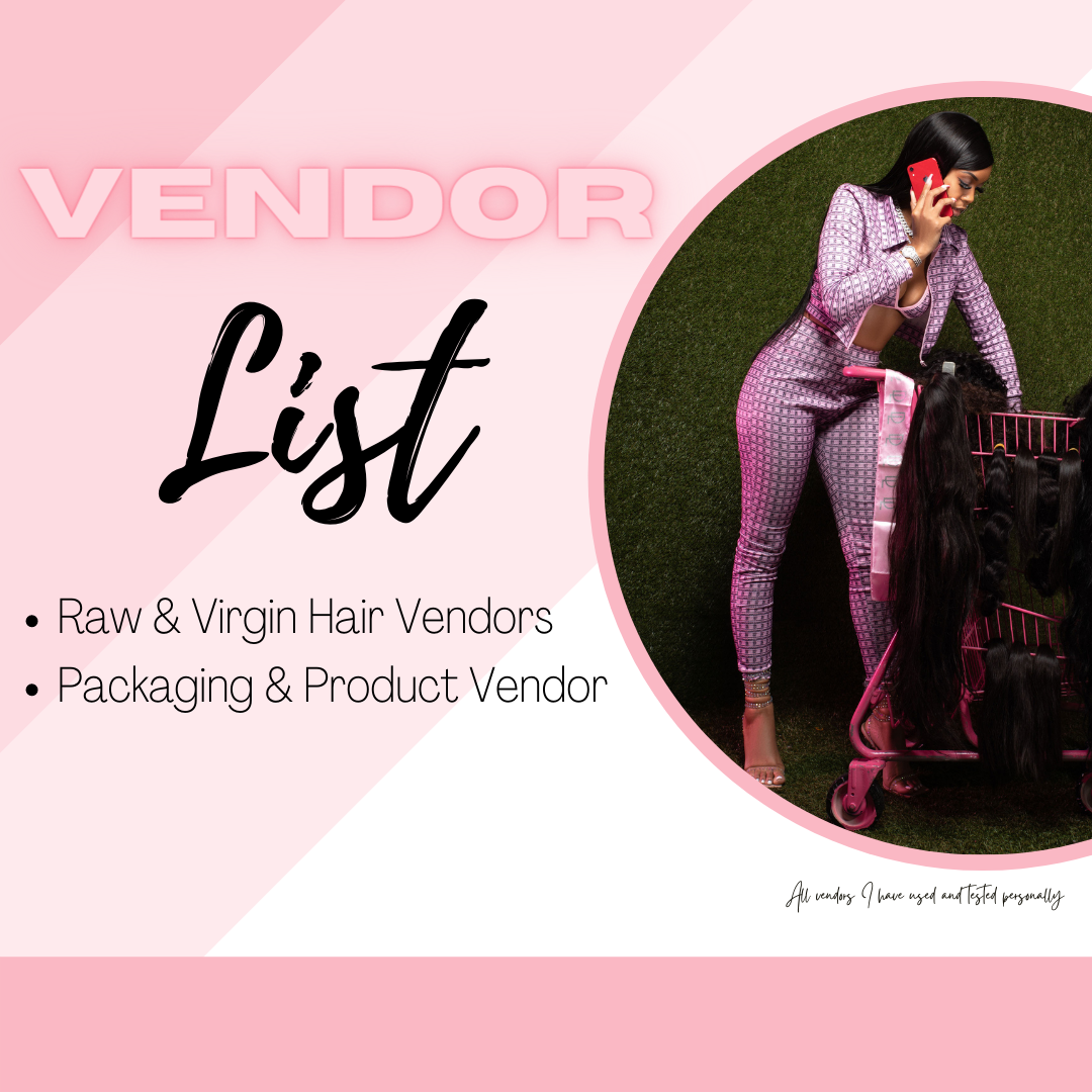 Exclusive Vendor List Only $500
