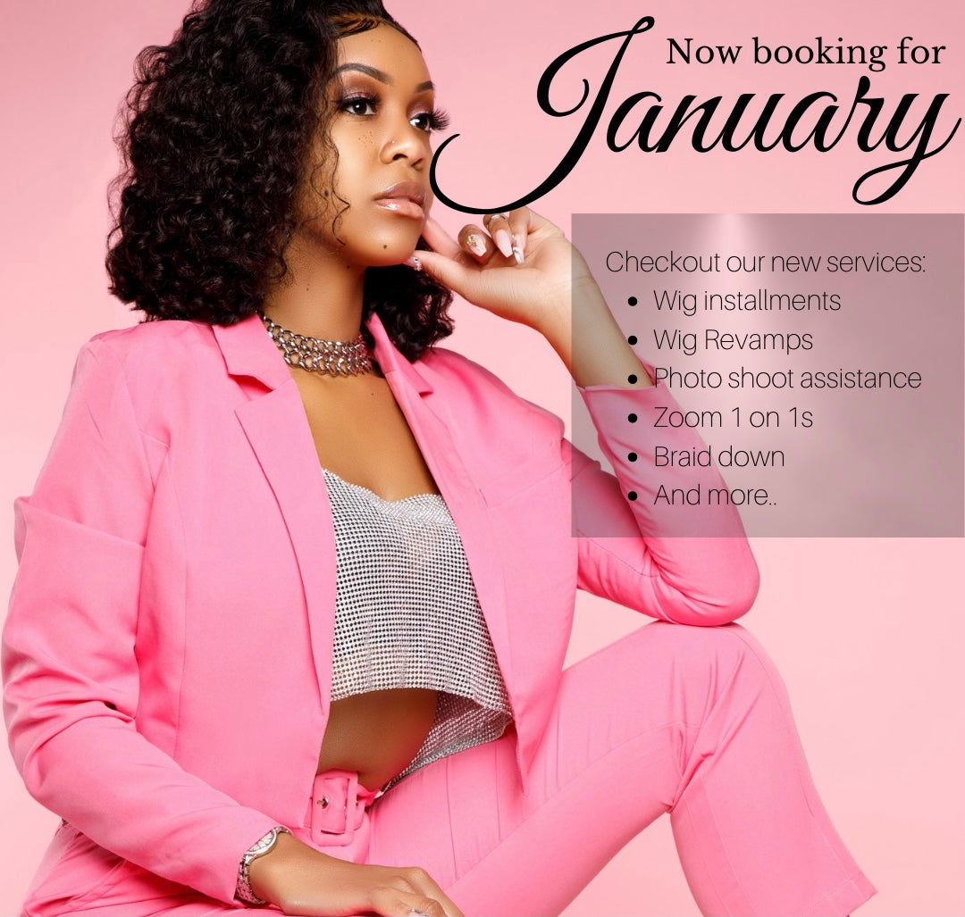 Now Booking For January