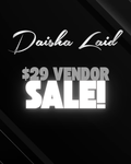 $29.00 VENDOR!