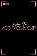 How To: Add Tags in Caps