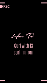 HOW TO: Curl with T3 curling irons