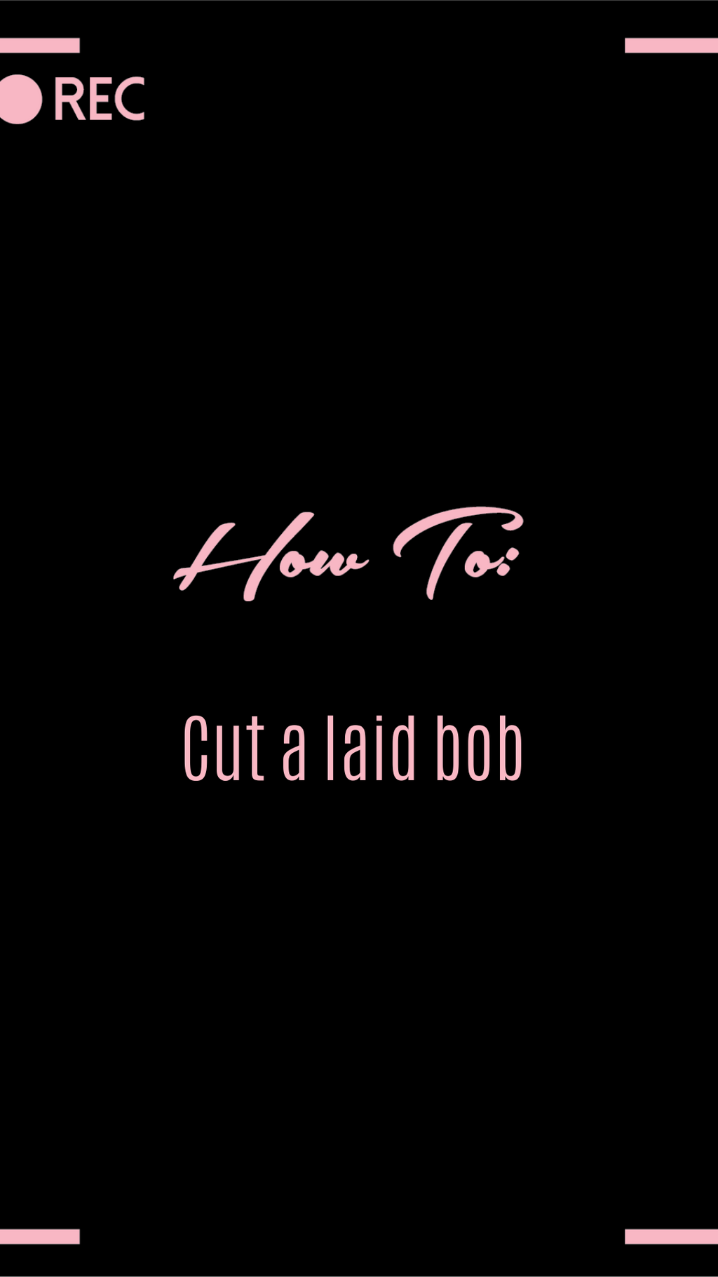 How to: cut a Laid bob (NEW)